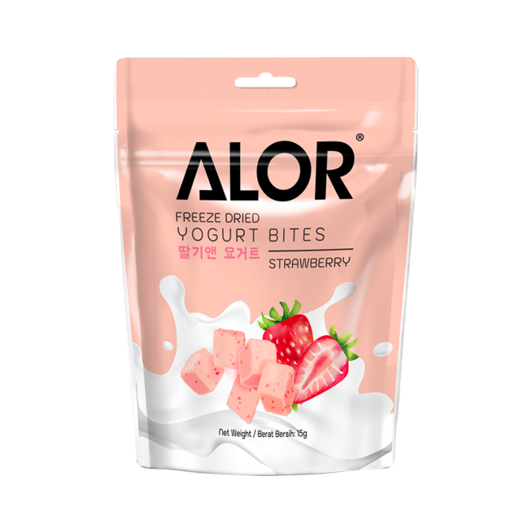 Alor - Freeze Dried Strawberry Yogurt Bites (15g)