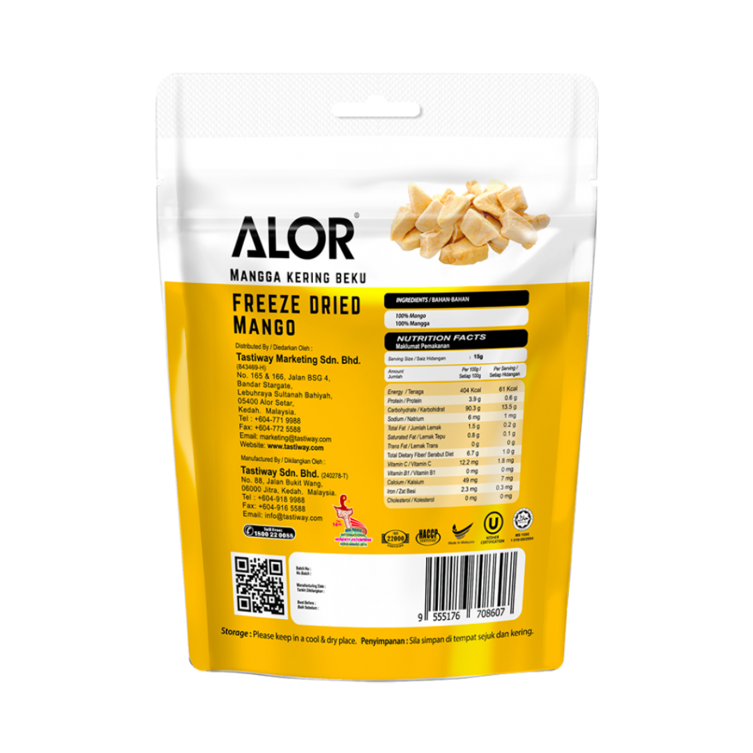 Alor - Freeze Dried Mango (15g)
