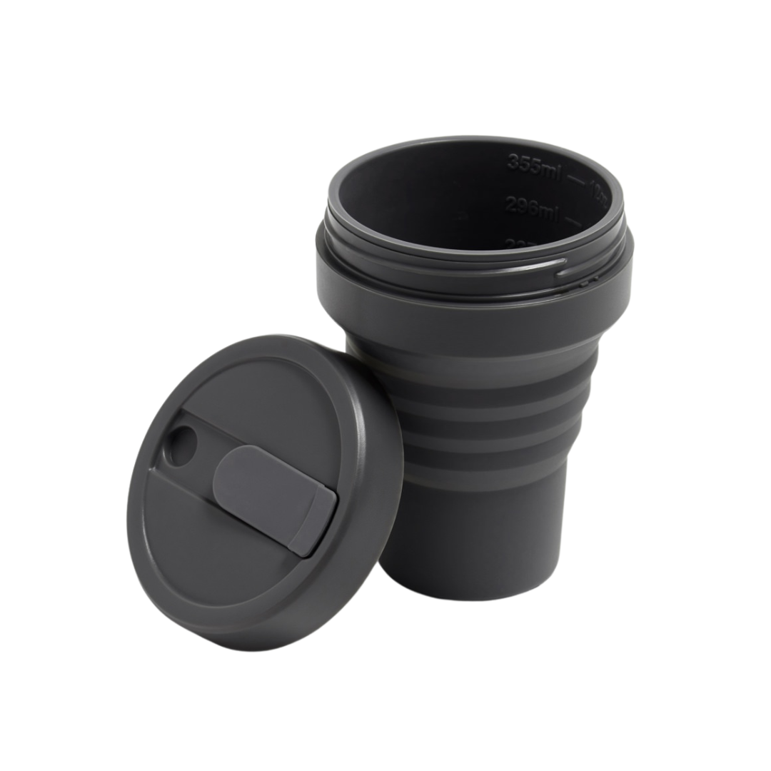 Stojo - Collapsible Cup - Carbon (473ml/16oz)