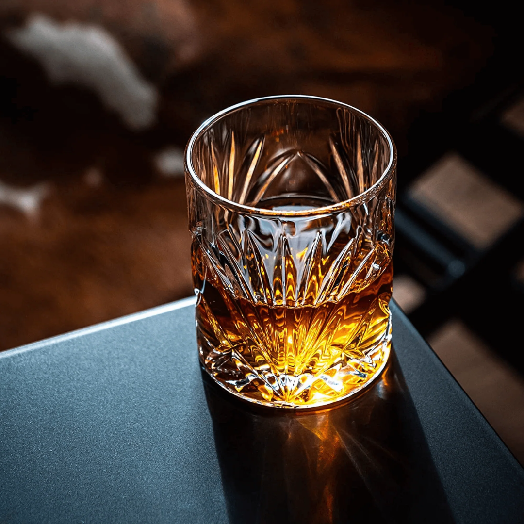 ROCKS The Connoisseur’s Set with 2 Crystal Palm Glasses
