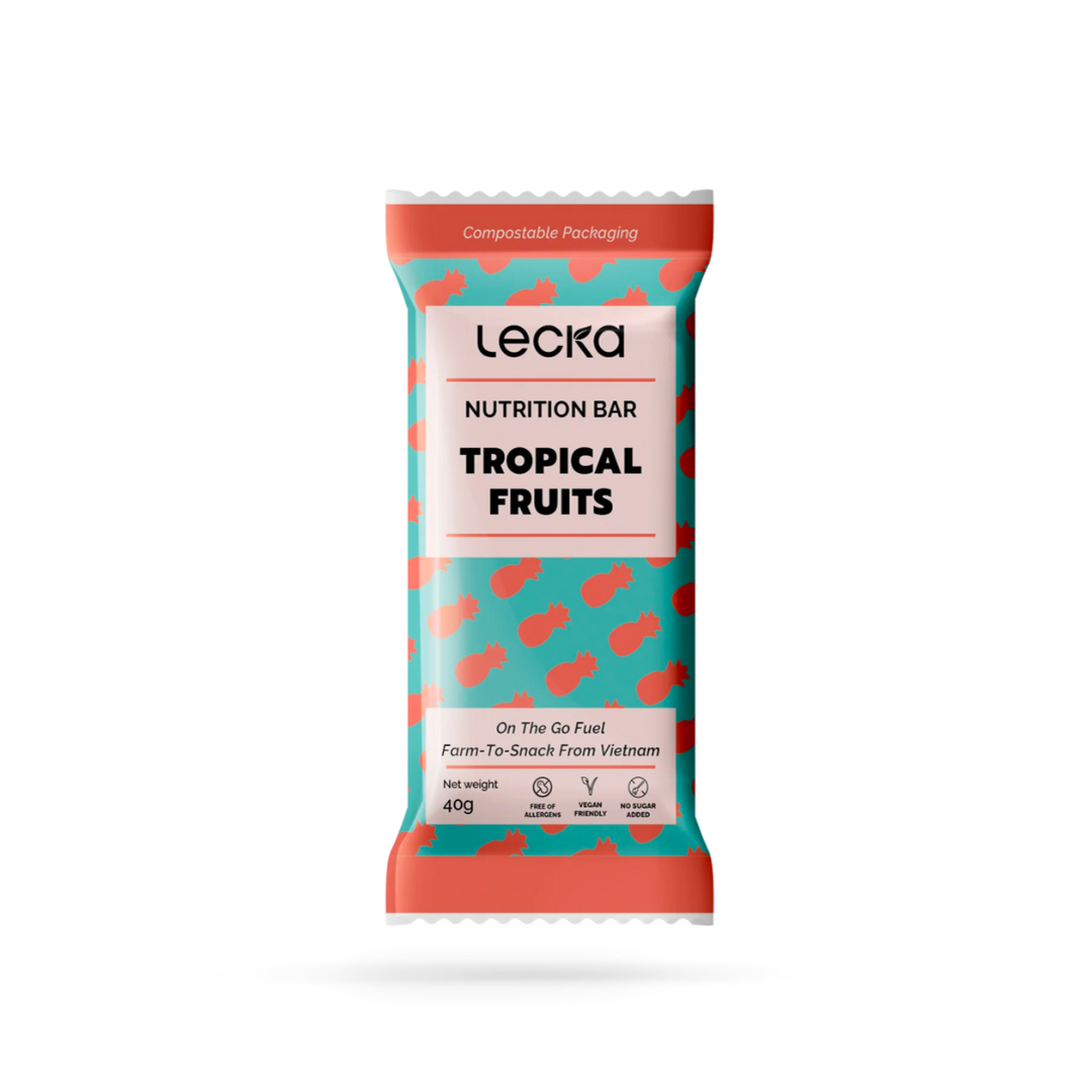 Lecka - Energy Bar - Tropical Fruits (40g)