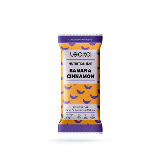 Lecka - Energy Bar - Banana Cinnamon (40g)