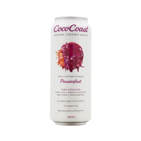 CocoCoast - Passionfruit Coconut Water (500ml)