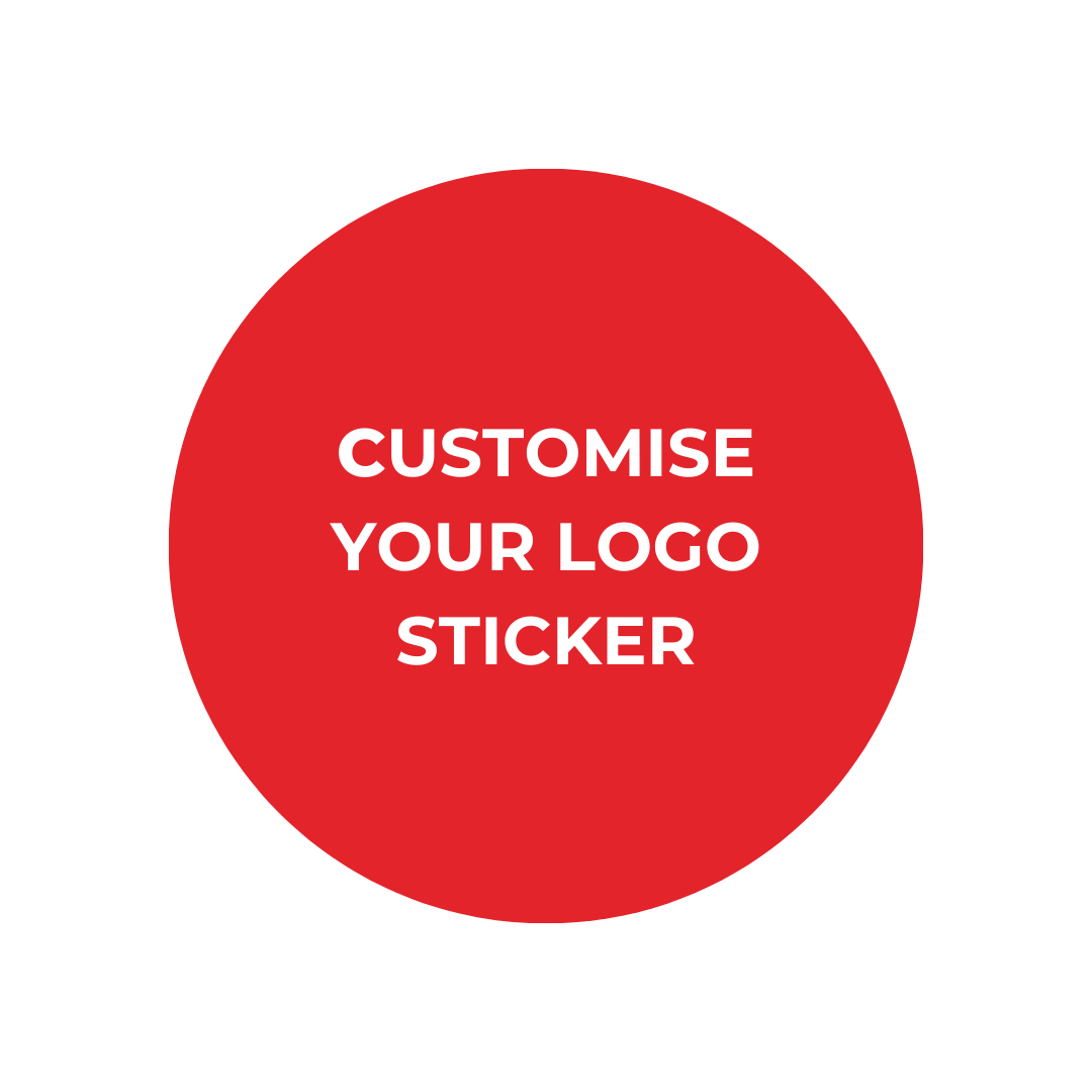 Customise Round Logo Sticker (6cm)