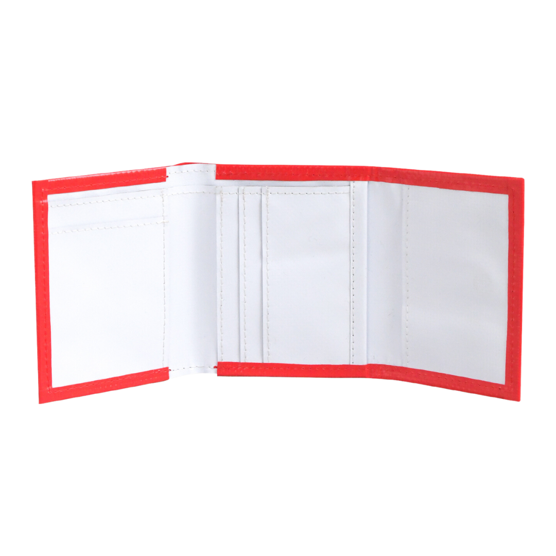 DDSG Upcycled Wallet - Red
