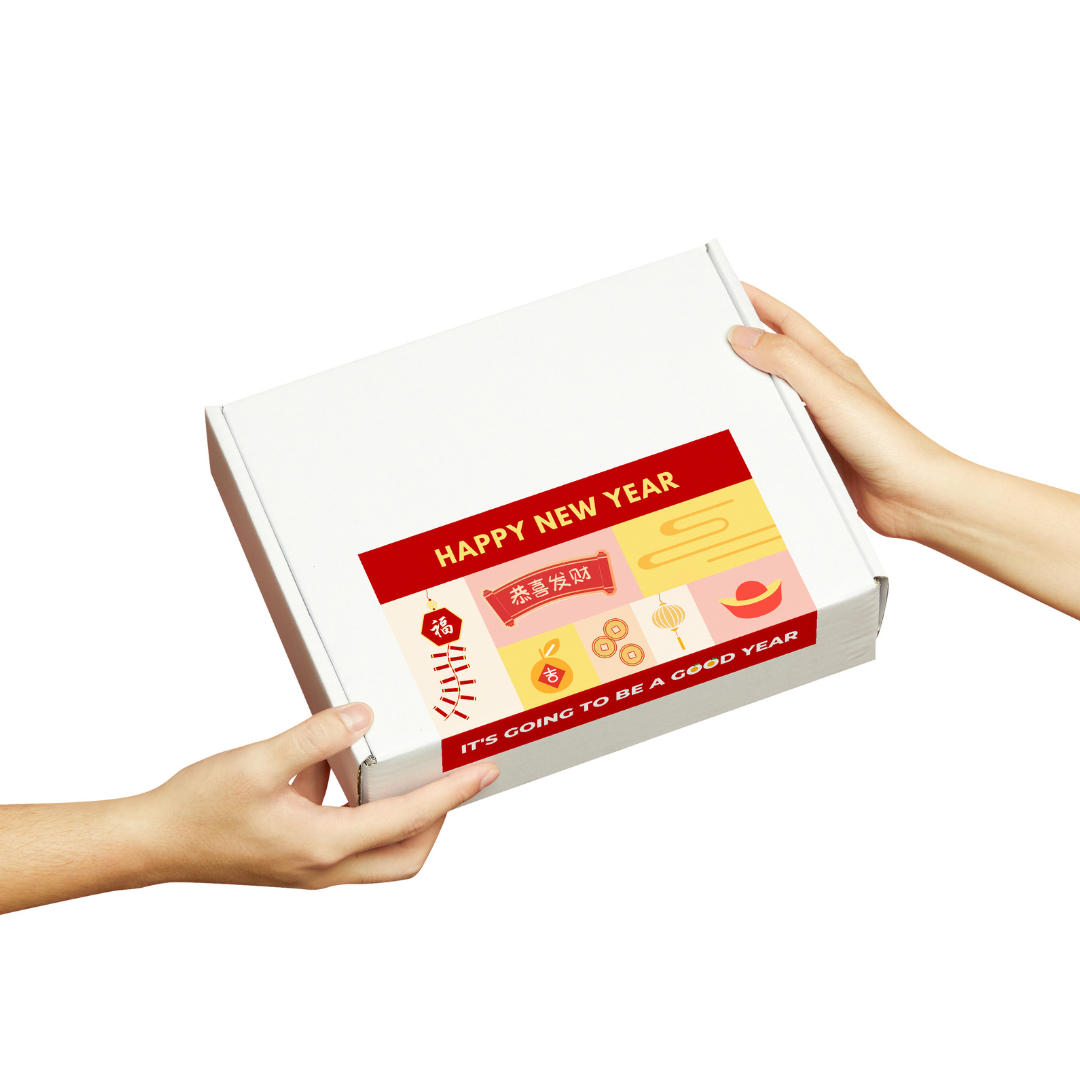 Box Sticker - Happy New Year