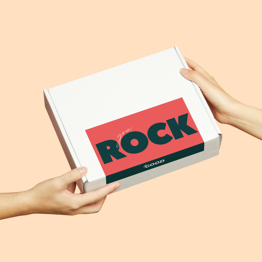 Box Sticker Included - You Rock