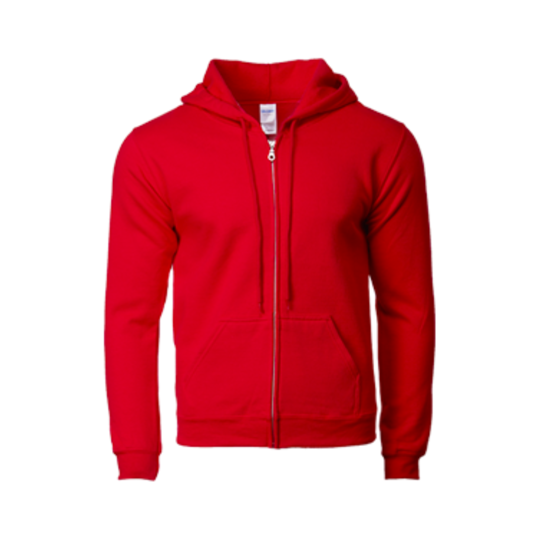 Custom Gildan Full Zip Hooded Sweatshirt
