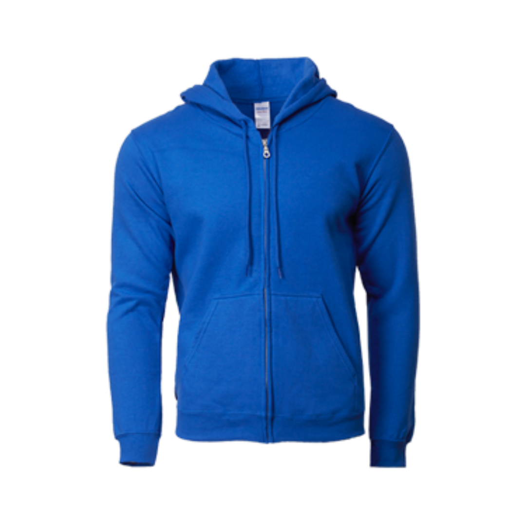 Custom Gildan Full Zip Hooded Sweatshirt