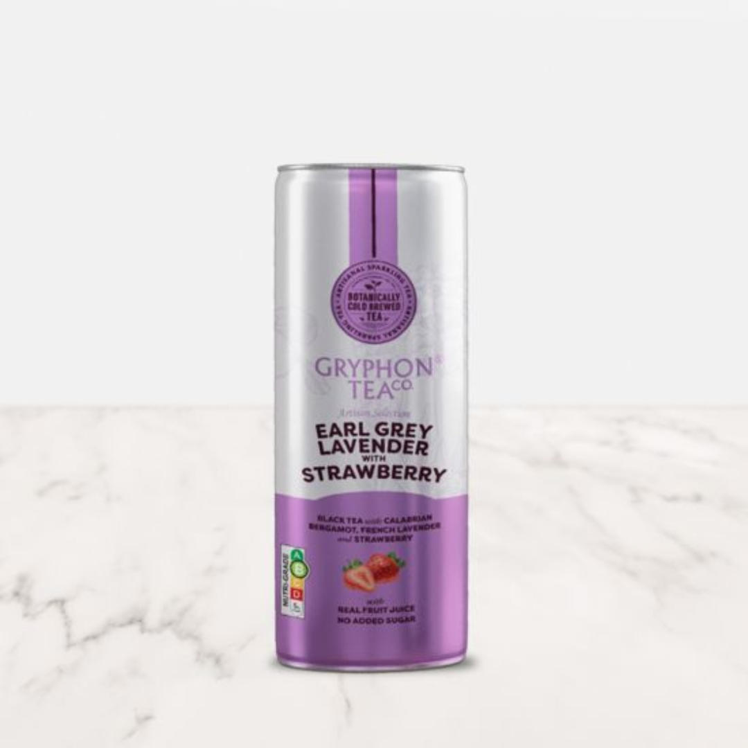Gryphon - Sparkling Tea - Earl Grey Lavender with Strawberry (250ml)