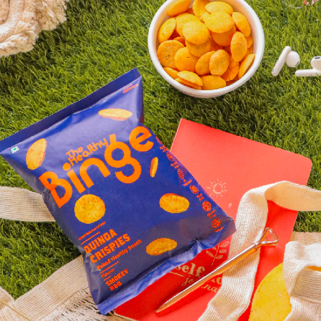 Healthy Binge Quinoa Crispies - Smokey BBQ (40g)