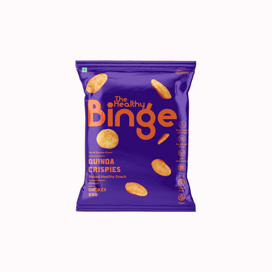Healthy Binge Quinoa Crispies - Smokey BBQ (40g)