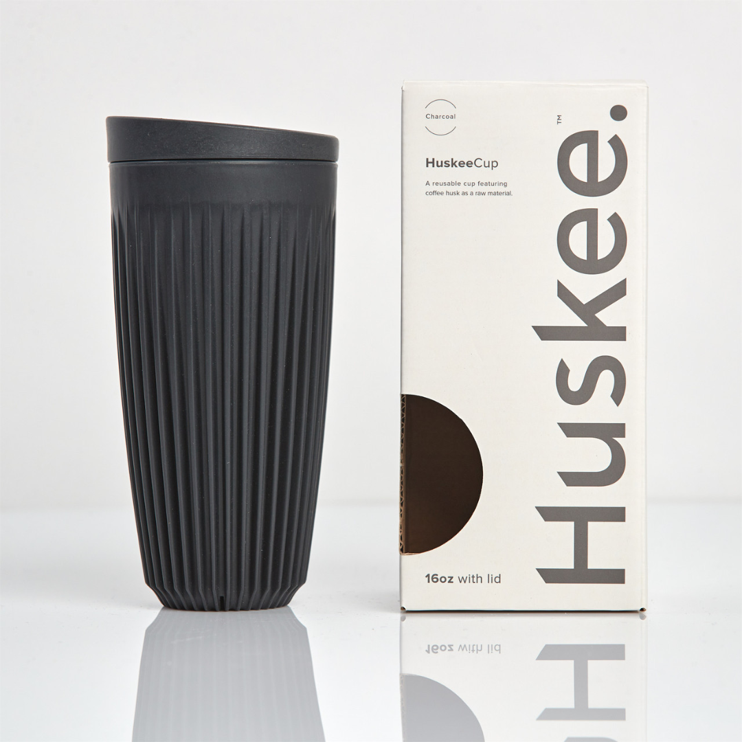 Custom Huskee Cup with Lid (8oz/12oz/16oz)