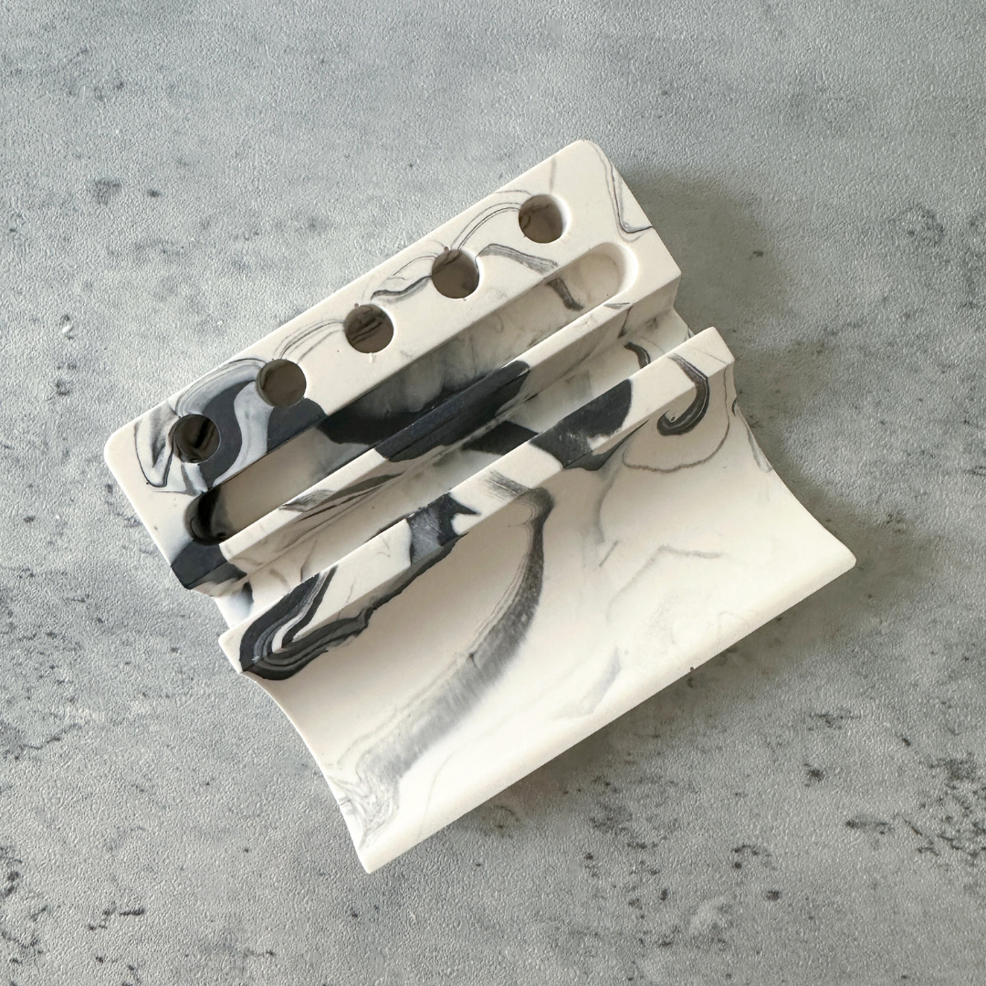 Custom Jesmonite Desktop Organiser