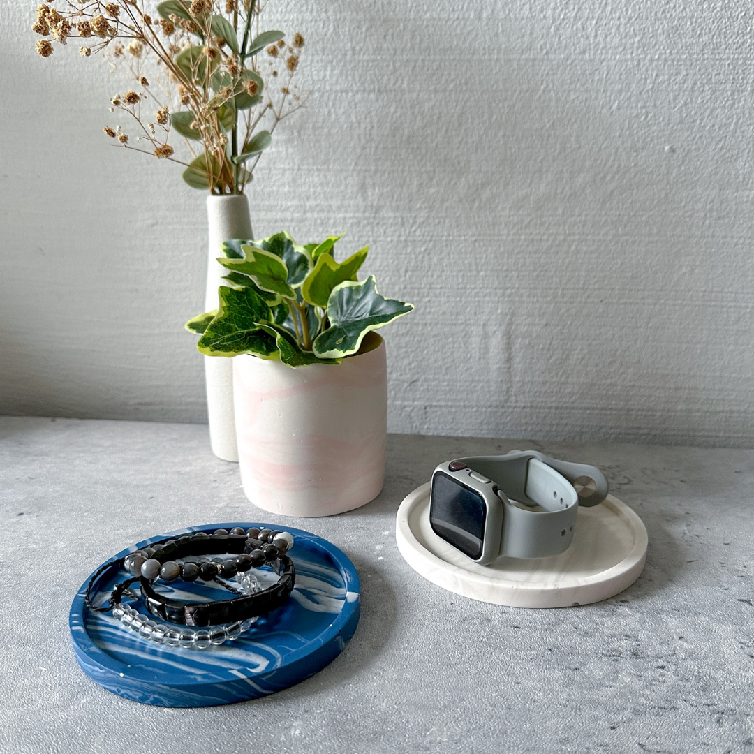 Custom Jesmonite Round Coaster