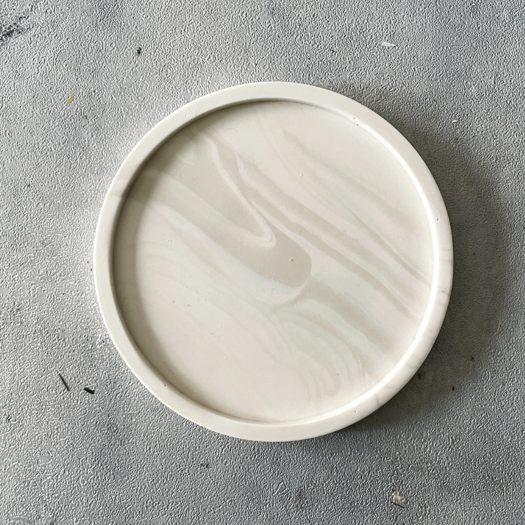 Custom Jesmonite Round Coaster