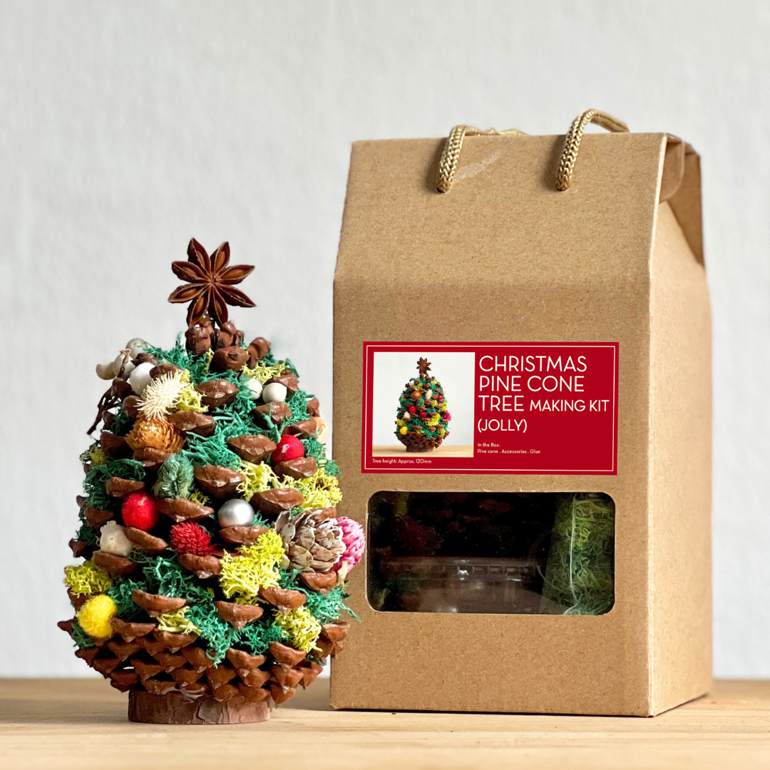 Jolly Pine Cone DIY Kit