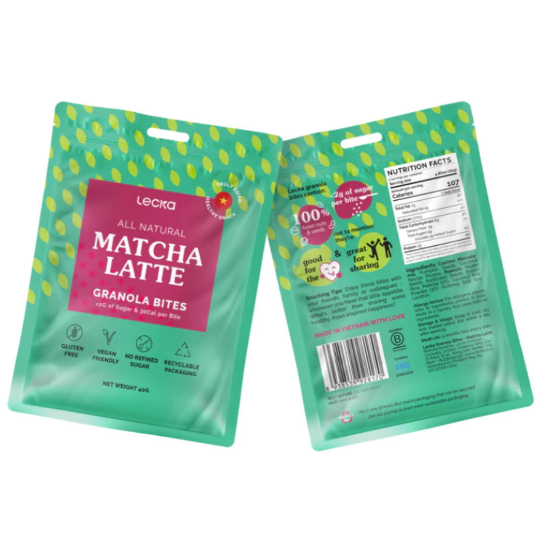 Lecka - Granola Bites - Matcha Latte (40g)