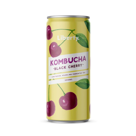 Liberty Kombucha - Black Cherry (330ml)