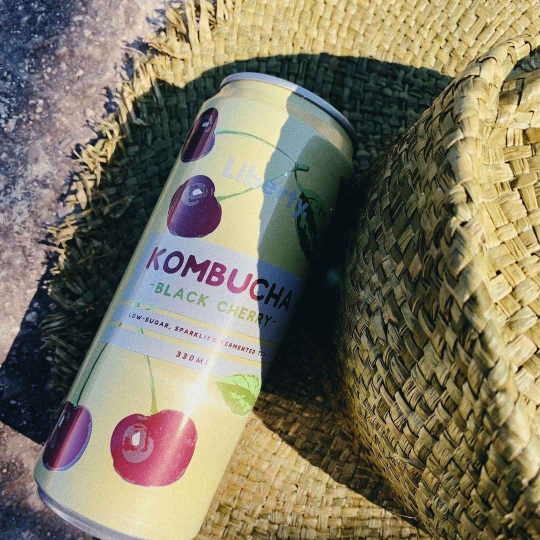 Liberty Kombucha - Black Cherry (330ml)