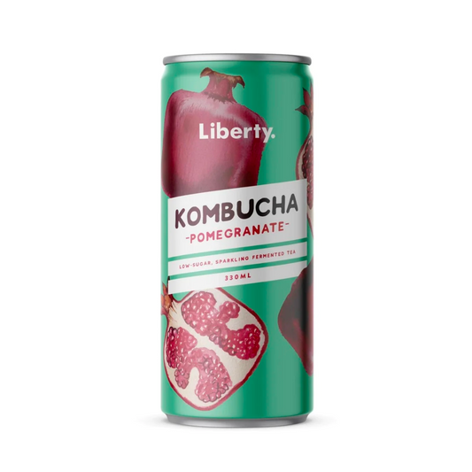 Liberty Kombucha - Pomegranate Kombucha (330ml)