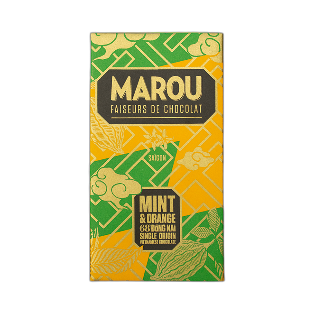 Marou - Mint Orange Chocolate 68% (80g)