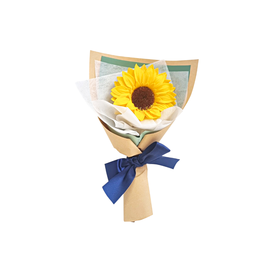 Mini Soap Sunflower Flower Bouquet