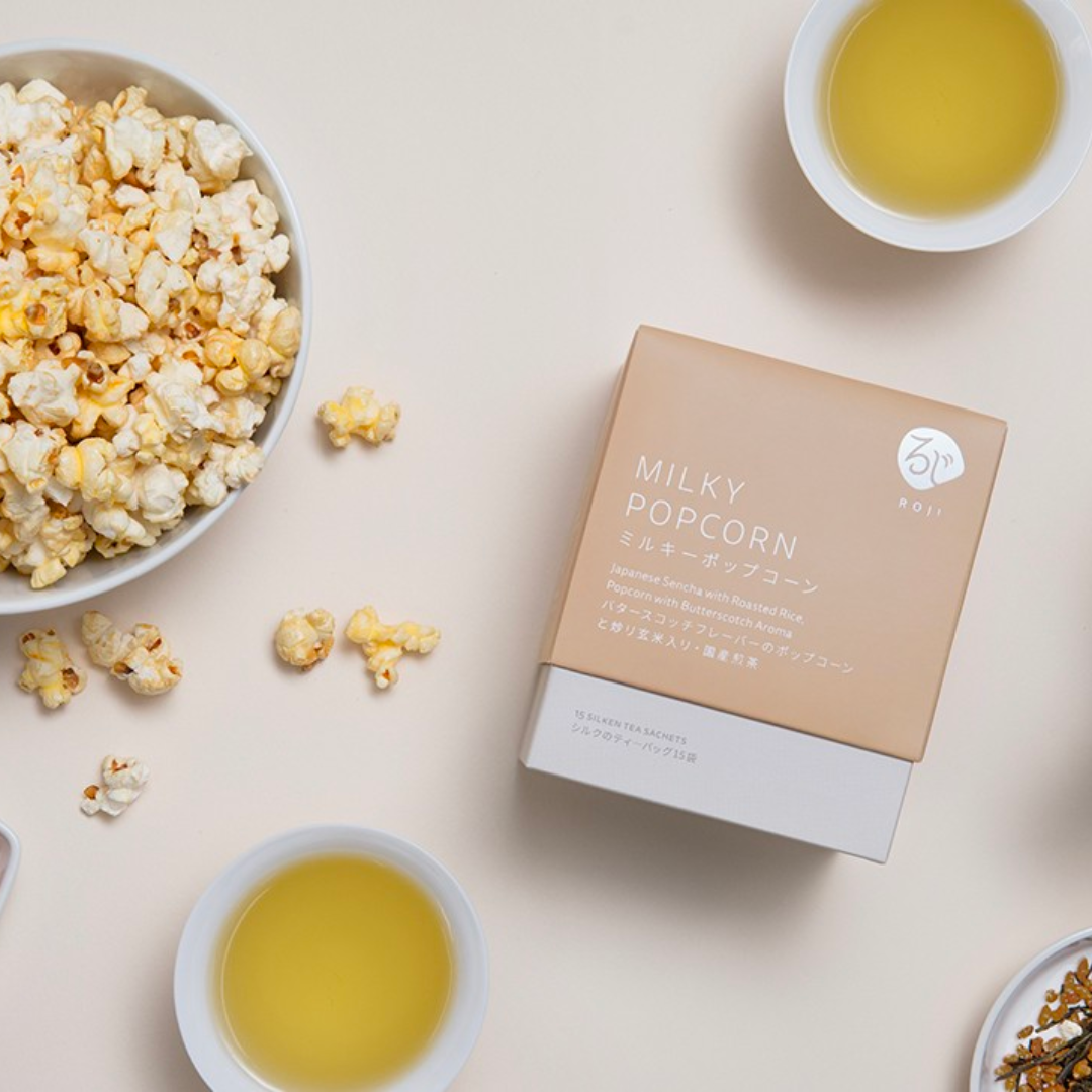 Roji Cha - Milky Popcorn Tea (15 sachets)