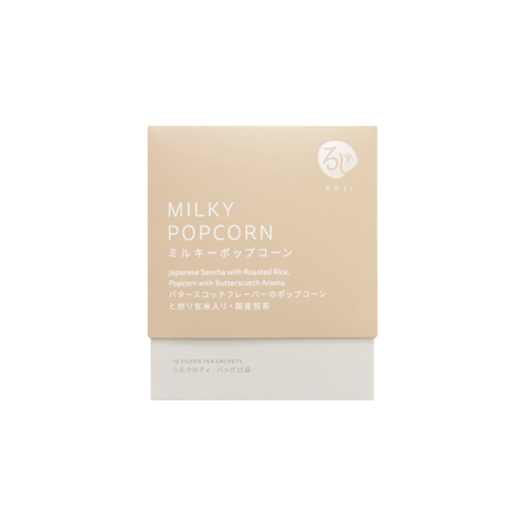 Roji Cha - Milky Popcorn Tea (15 sachets)