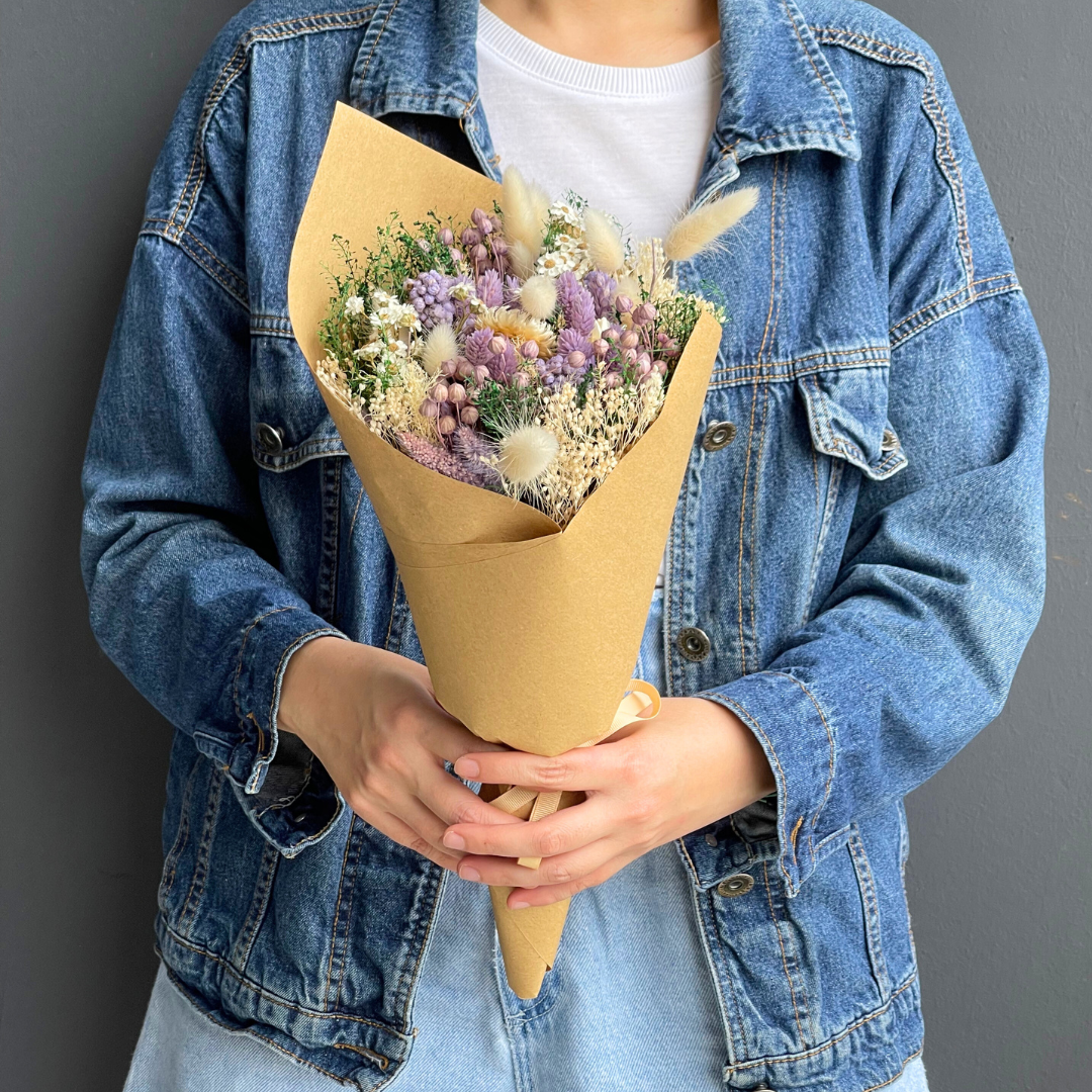 Serenity Dried Flower Bouquet