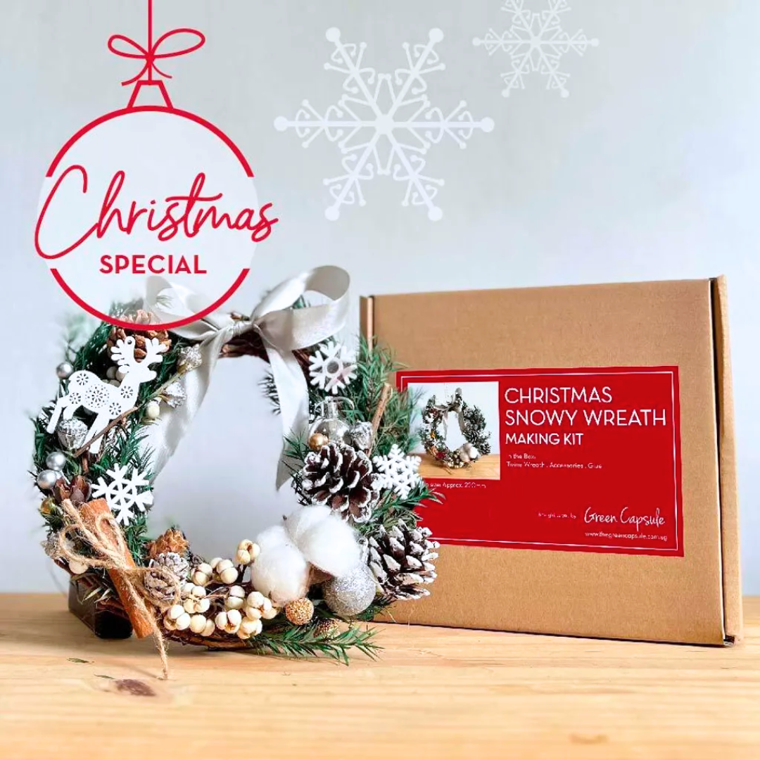 Snowy Twine Wreath DIY Kit