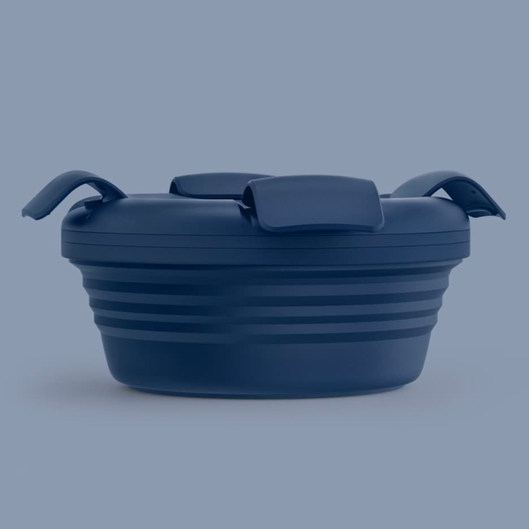 Stojo - Collapsible Bowl (1065ml/36oz) - Denim