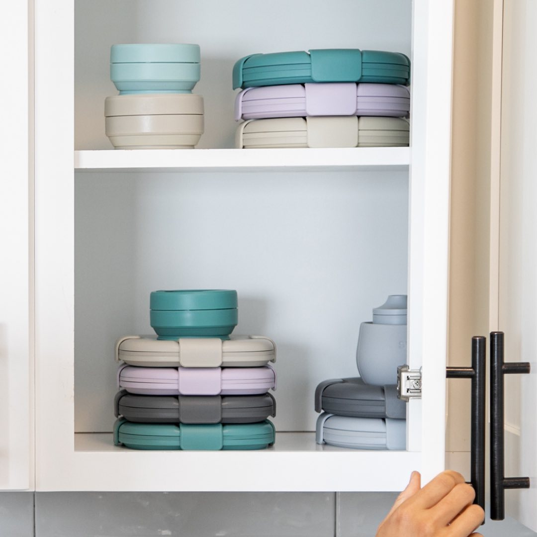 Stojo - Collapsible Bowl (1065ml/36oz) - Denim