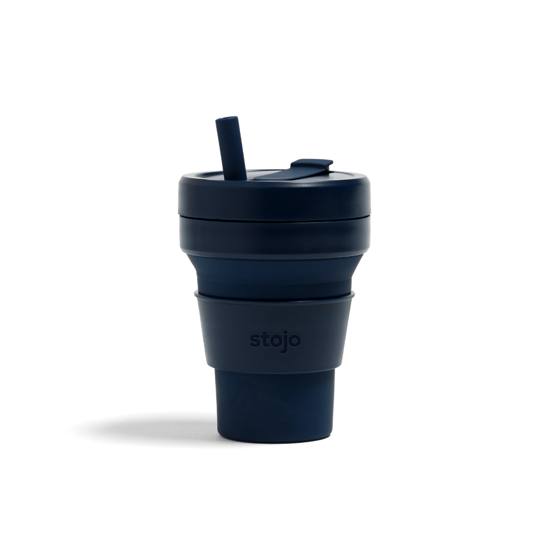 Stojo - Collapsible Cup - Denim (473ml/16oz)