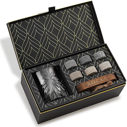 ROCKS The Connoisseur’s Set with 1 Soleil Crystal Glass
