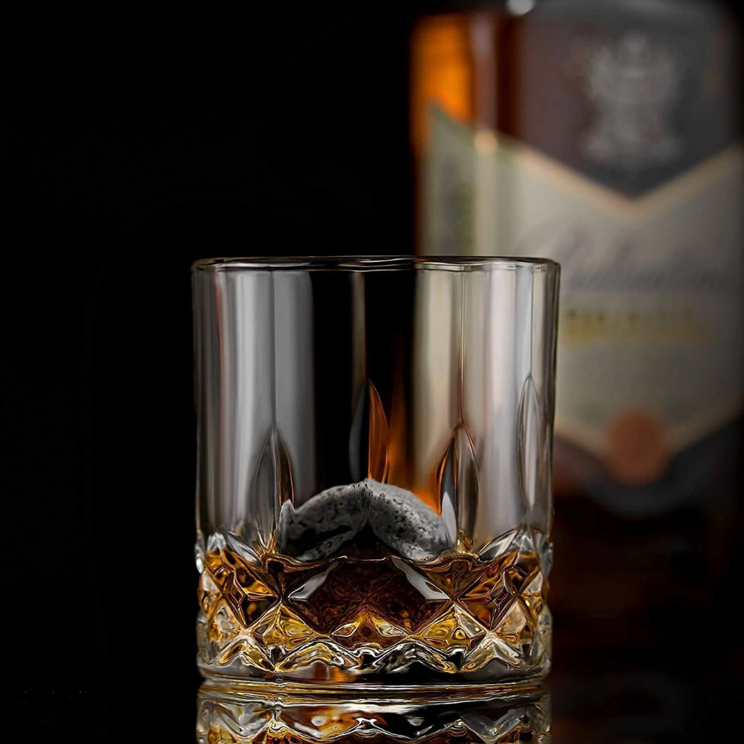 ROCKS The Connoisseur’s Set with 2 Crystal Signature Glasses