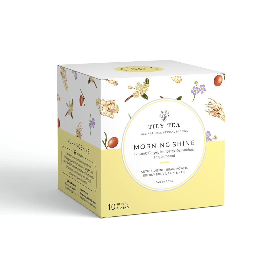 Tily Tea - Morning Shine (10 Tea Bags) - Caffeine-free