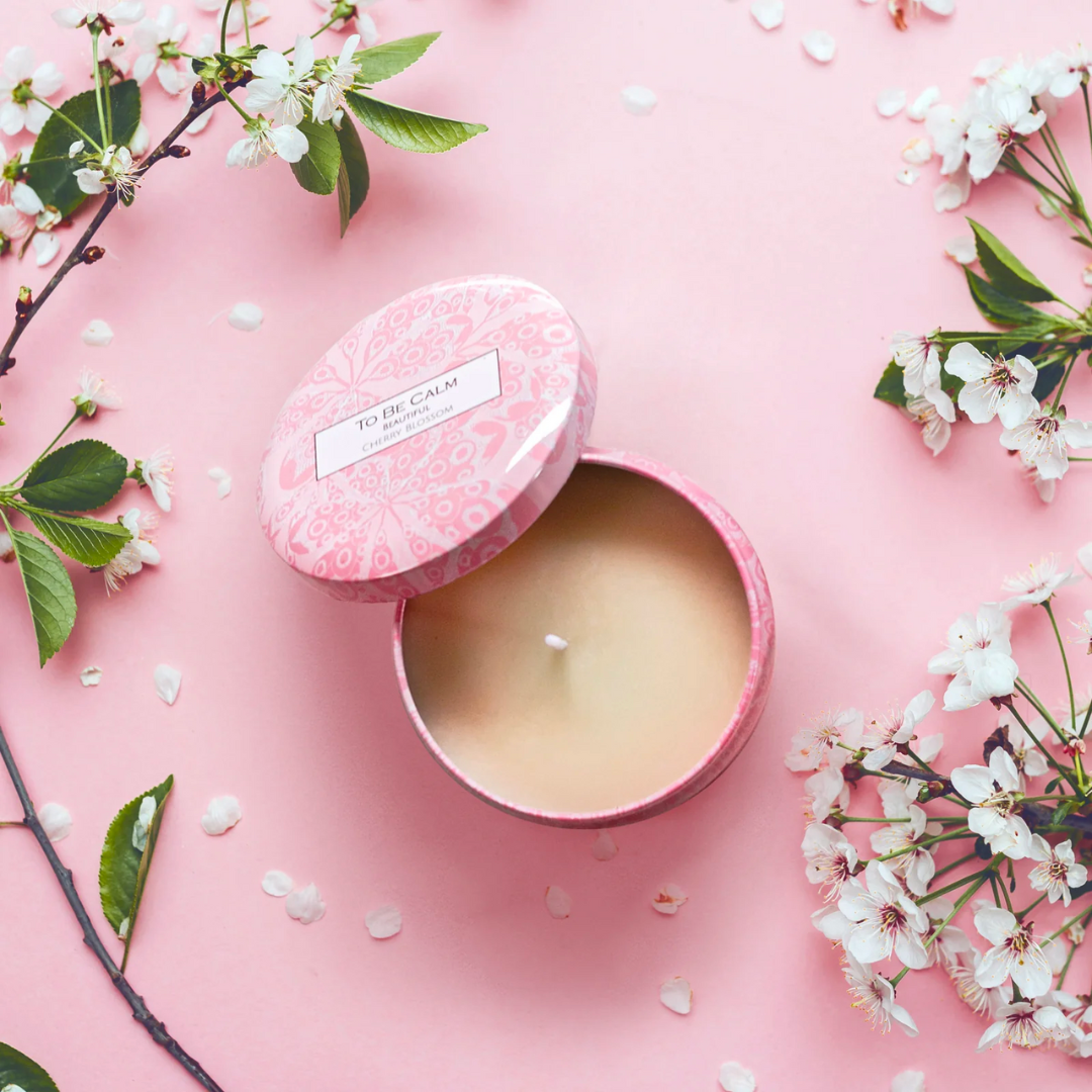 To Be Calm Mini Soy Candle - Beautiful (Cherry Blossom)