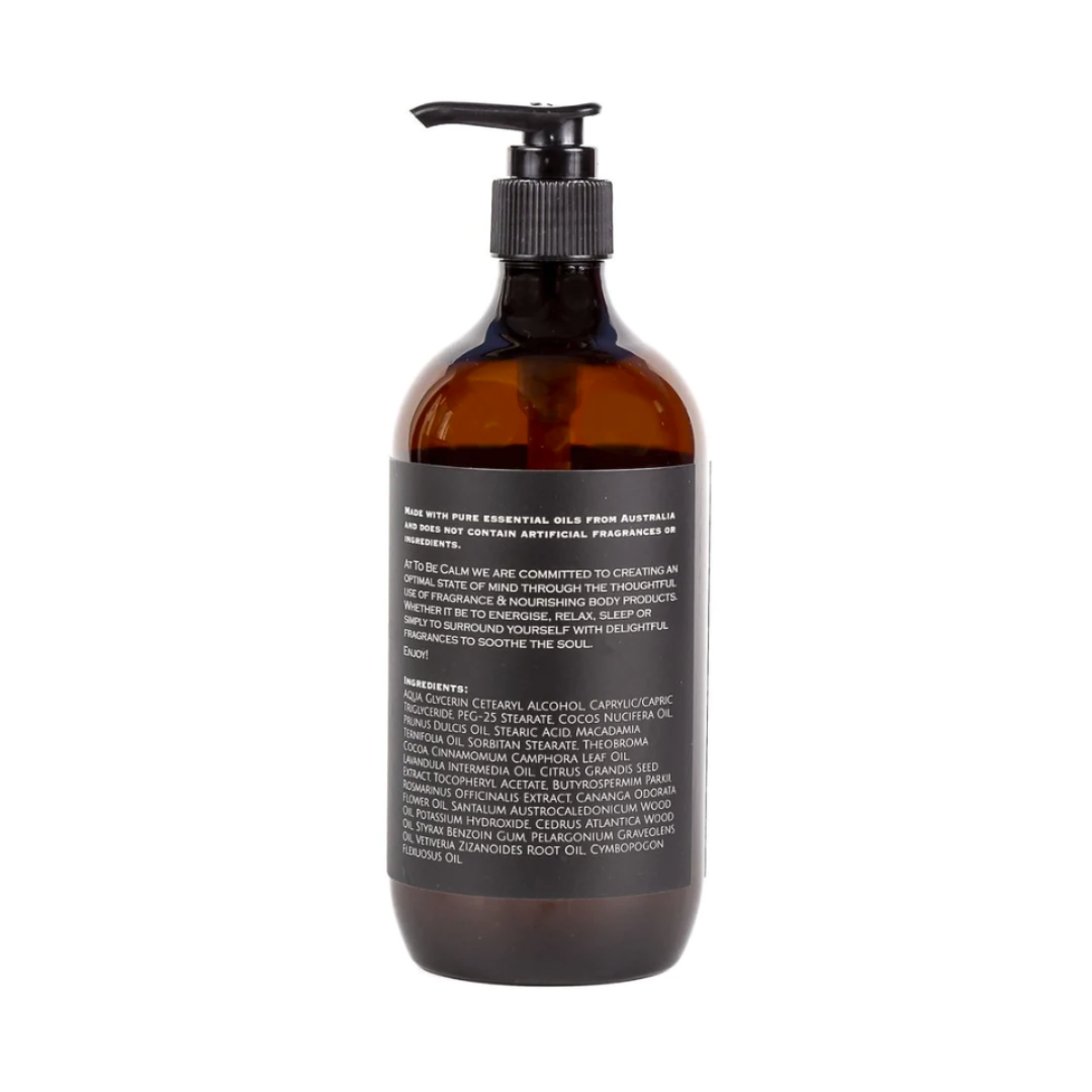 To Be Calm Moisturiser - Relax (Lavender & Sandalwood) (500ml)