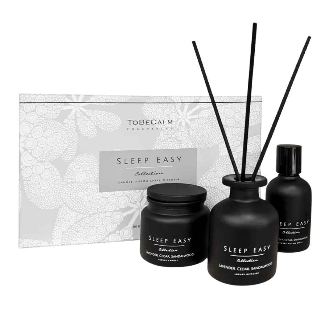 To Be Calm - Sleep Easy Trio Gift Set - Lavender, Cedar & Sandalwood