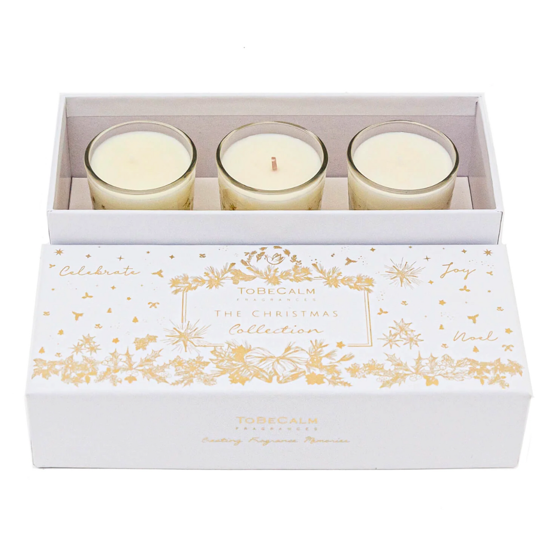 To Be Calm - The Christmas Collection - Votive Candle Set
