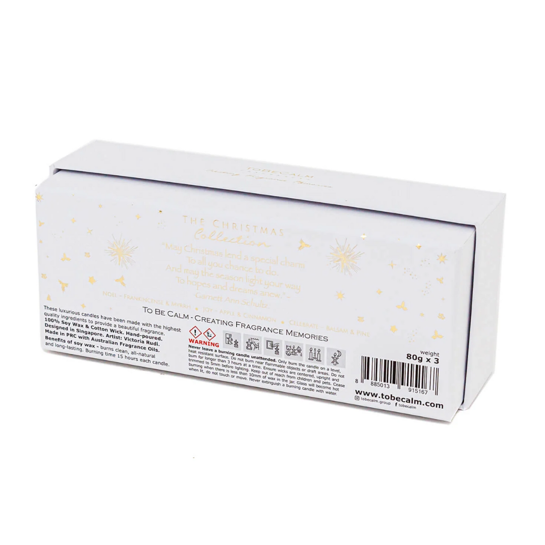 To Be Calm - The Christmas Collection - Votive Candle Set
