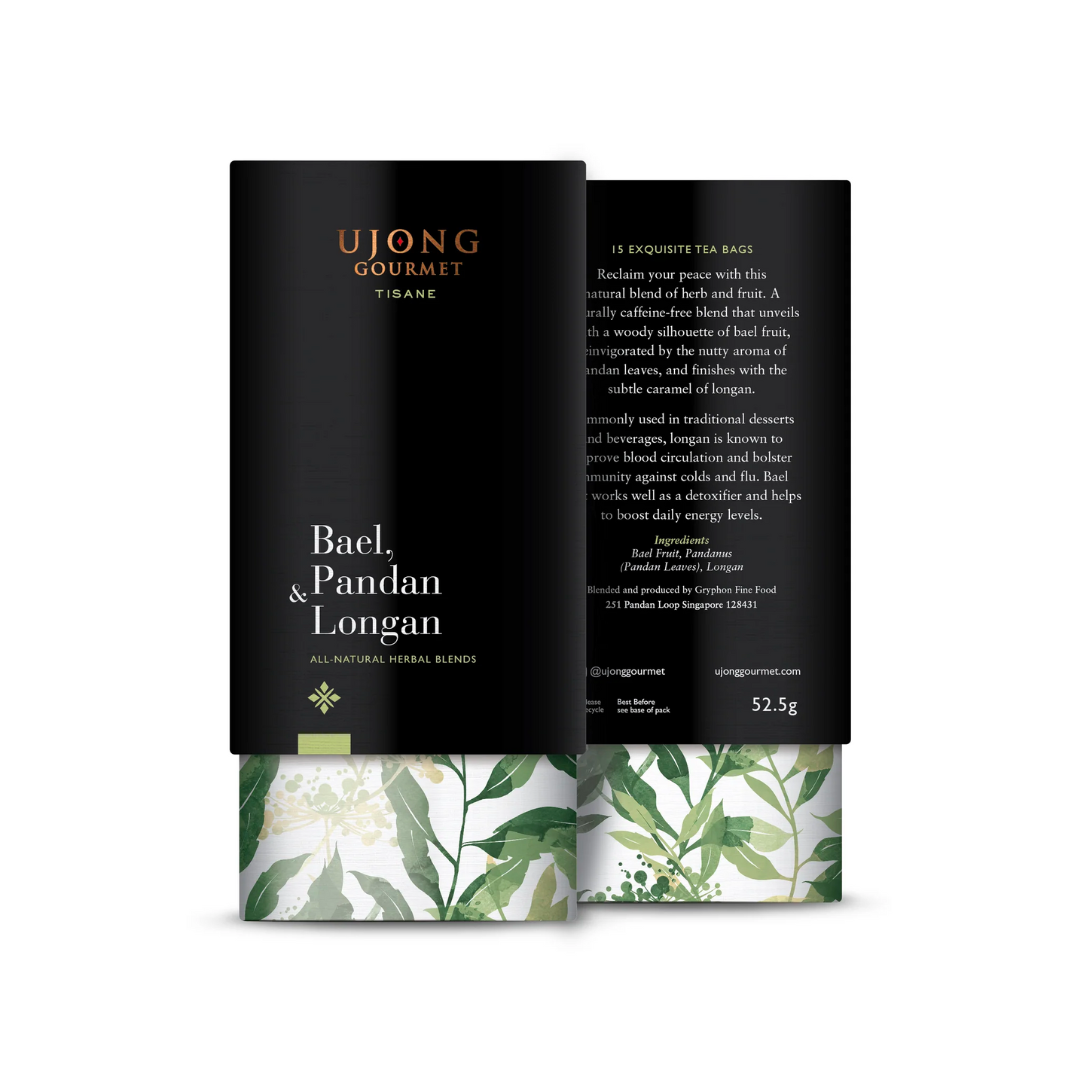 Ujong Gourmet Herbal Tisane - Bael, Pandan & Longan