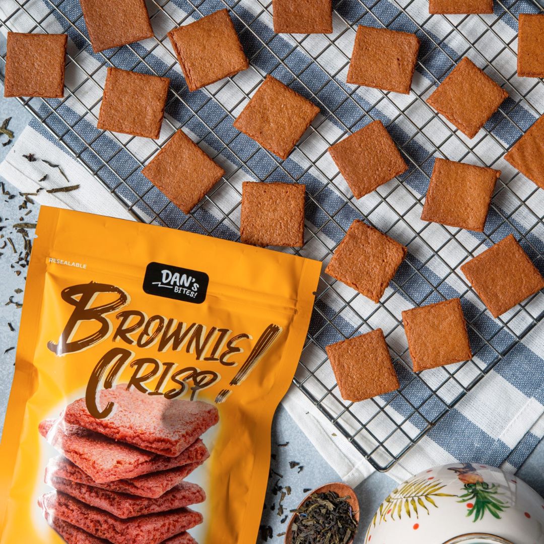 Dan's Bites - Brownie Crisp - Milk Tea (80g)