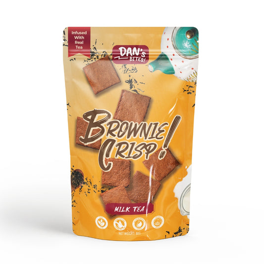 Dan's Bites - Brownie Crisp - Milk Tea (80g)