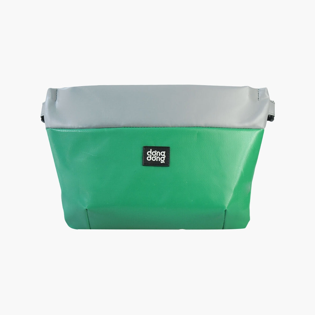 DDSG Upcycled Bum Bag (Green & Grey)
