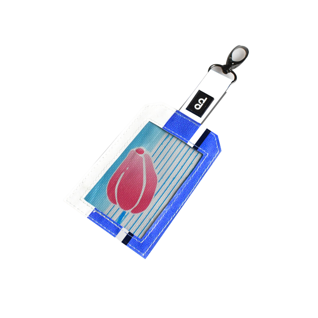 DDSG Upcycled Dual-Use Luggage Tag & Staff Card Holder (Greece)
