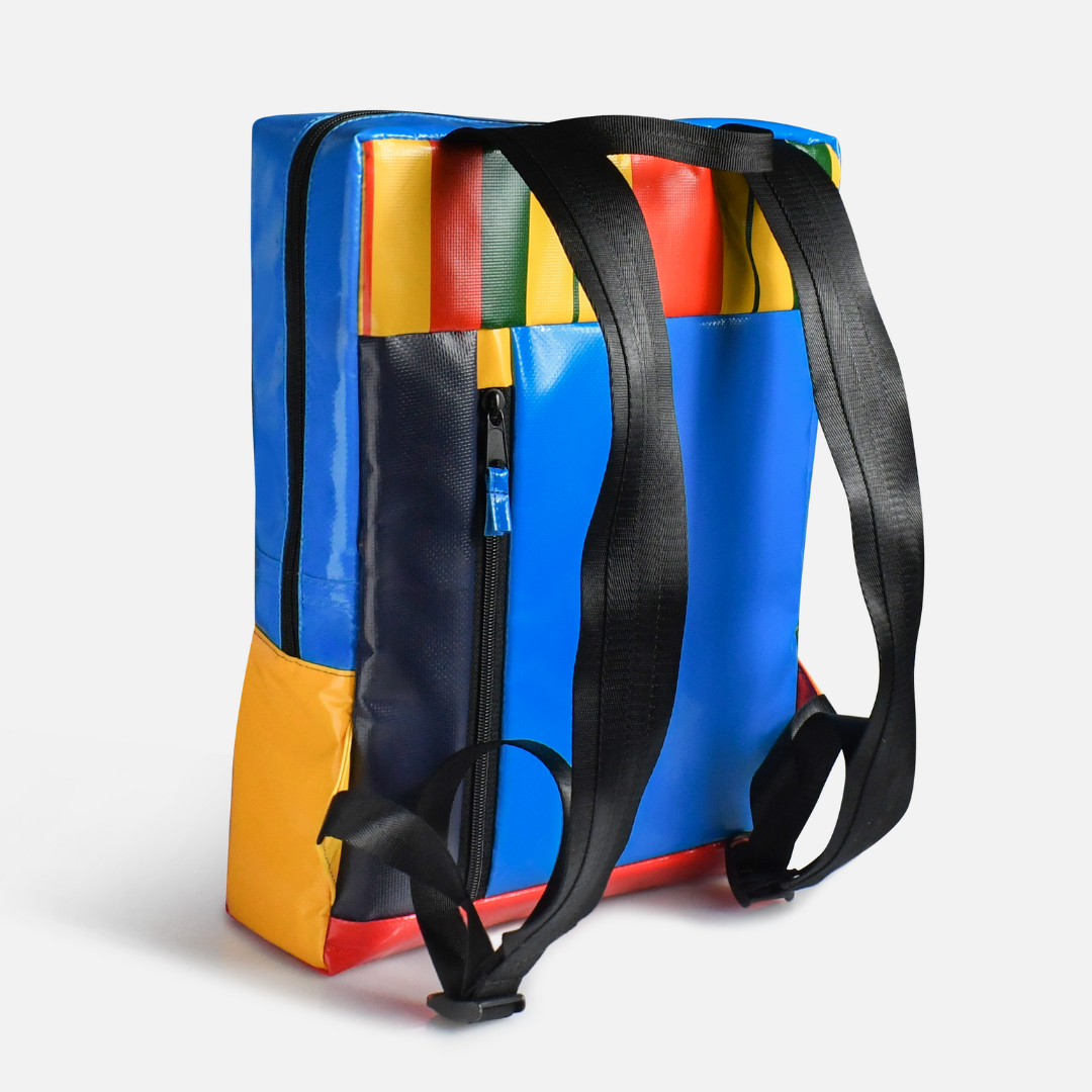 DDSG Upcycled Backpack (Multicolor 03)