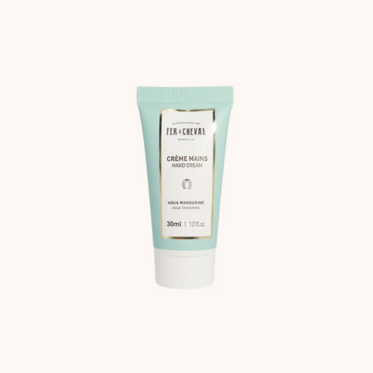 Fer a Cheval Scented Hand Cream (30ml) - Aqua Tangerine