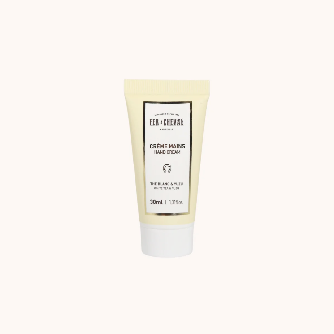 Fer a Cheval Scented Hand Cream (30ml) - White Tea & Yuzu